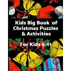 (英文圖書) Kids Big Book of Christmas Puzzles and Activities: Challenging educational fun filled Holida... 平裝版, Independently Published, 英文