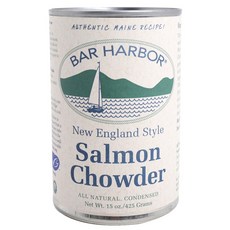 BAR HARBOR 英式風味鮭魚巧達濃湯罐頭, 1罐, 425g