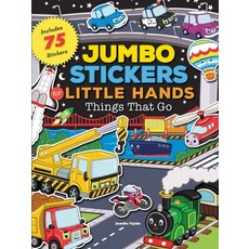 (英文圖書)Jumbo Stickers for Little Hands: Things That Go: Includes 75 Stickers 平裝版, Moondance Press, 英文