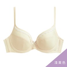 【玳蕾綺】少女天然棉質內衣 / 淺黃色系，舒適透氣，呵護少女肌膚