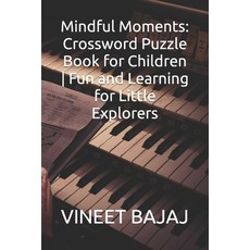 (英文圖書)Mindful Moments: Crossword Puzzle Book for Children Fun and Learning for Little... 平裝版, Independently Published, 英文