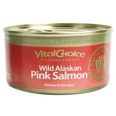 VitalChoice 野生阿拉斯加粉紅鮭魚, 1個, 170克