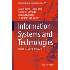 (英文圖書) Information Systems and Technologies: Worldcist 2023 Volume 1 平裝版, Springer, 英文