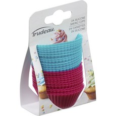 Trudeau 矽膠烘焙杯, 1個, 紫紅色, 熱帶風