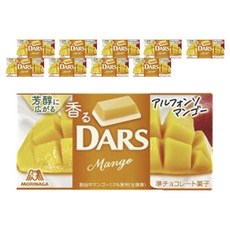 Dars 巧克力 芒果口味 12入, 10個