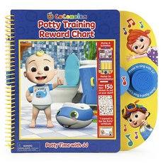 (英文圖書)Cocomelon Potty Training Reward Chart 精裝版, Cottage Door Press, 英文