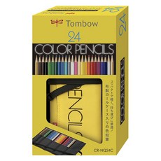 Tombow 蜻蜓牌 彩色鉛筆 CR-NQ, 1個, 24個