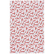 now DESIGNS 圖案印花棉質廚房毛巾, 1個, 熱的