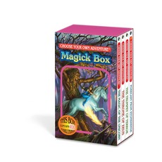 (英文圖書) Choose Your Own Adventure 4-Book Boxed Set Magick Box (the Magic of the Unicorn the Throne o... 平裝版, Chooseco, 英文