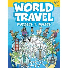 (英文圖書)World Travel Puzzles & Mazes 平裝版, Planet Urf Entertainment, 英文