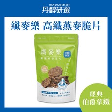 丹醇研選 高纖燕麥脆片 伯爵拿鐵 膳食纖維, 150g, 1個