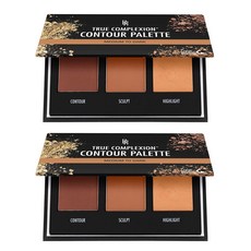 BLACK RADIANCE 輪廓修容打亮盤 11g 3入, 2個