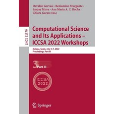 (英文圖書) Computational Science and Its Applications - ICCSA 2022 Workshops: Malaga Spain July 4-7 2... 平裝版, Springer, 英文