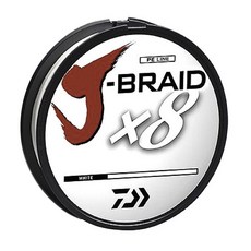 DAIWA J-Brad 承重50磅釣魚線, 白色的