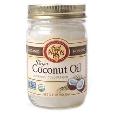 Aunt Patty`S 初榨椰子油, 1個, 354.8ml