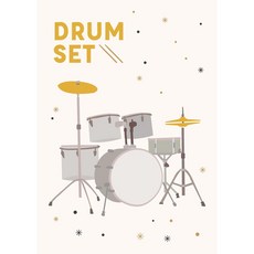 發響精選 2021樂器聖誕卡, 爵士鼓