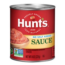 Hunts 無糖番茄義大利麵醬, 1個, 227克