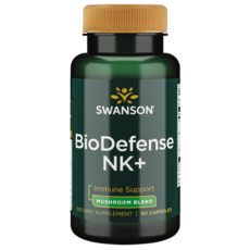 Swanson 斯旺森 Biodefense NK+ 蘑菇混合膠囊, 1個, 60顆