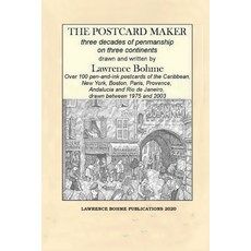 (英文圖書) The Postcard Maker: three decades of penmanship on three continents 平裝版, Independently Published, 英文