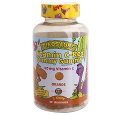 KAL 維他命C橘子軟糖 120mg, 1罐, 60顆