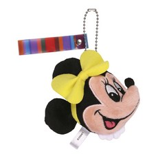 Skater 米妮大頭娃娃鑰匙圈, 1個, 復古米妮, 1cm