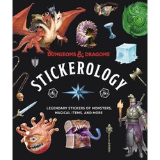 (英文圖書) Dungeons & Dragons Stickerology: Legendary Stickers of Monsters Magical Items and More 平裝版, Clarkson Potter Publishers, 英文