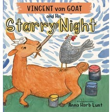 (英文圖書)Vincent van Goat and His Starry Night 精裝版, Picture Book Homestead, 英文