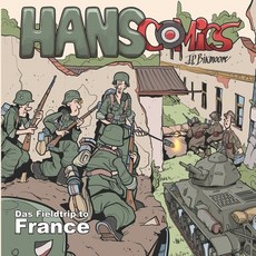 (英文圖書) Hans Comics: Field trip to France 平裝版, Independently Published, 英文