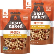 bear naked 蜂蜜杏仁麥片, 2包, 317g