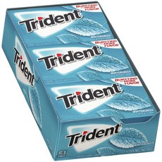 Trident 無糖木糖醇口香糖, 1.9g, 168入, Wintergreen