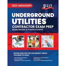 (英文圖書) 2023 Mississippi Underground Utilities Contractor Exam Prep: 2023 Study Review & Practice Exams 平裝版, Independently Published, 英文