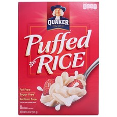 QUAKER 桂格 泡芙米麥片, 1盒, 181g