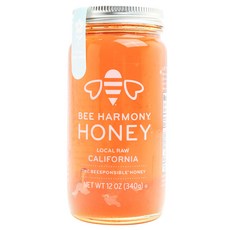 BEE HARMONY 罐裝加州產生蜂蜜, 340g, 1罐