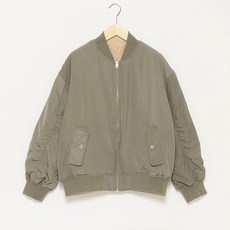 LOVETOXIC 女童款雙面穿毛絨MA1飛行夾克