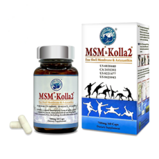 Health Farm Bio MSM & Kolla2 關節保健 700mg/60粒, 1盒裝, 60顆