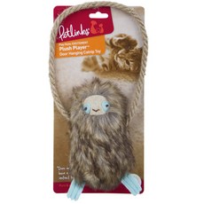 Petlinks Plush Player Slow Door掛式貓咪玩具, 1個, 混色
