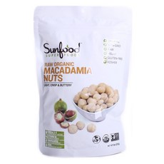 Sunfood 夏威夷豆堅果, 1個, 227克