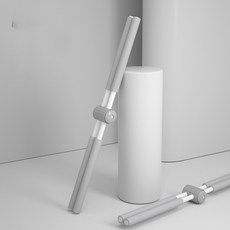 德利生活 瑜珈形體棍 瑜珈棍 健身器材 矯正駝背 瑜珈柱 在家健身 安全方便, 淺灰色, 粉色, 藍色, 灰色, 1個