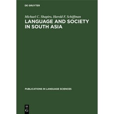 (英文圖書) Language and Society in South Asia 精裝版, Walter de Gruyter, 英文