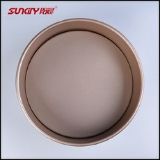 suncity 陽晨 香檳金活底碳鋼蛋糕模 6吋/8吋 蛋糕烘焙模具 大祺百貨
