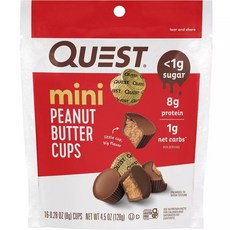 QUEST NUTRITION 迷你花生醬杯, 128g, 1袋
