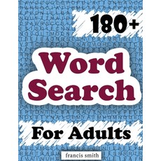 Word Search for Adults: Activity Book for Adults! 平裝版, Francis Smith, 英文