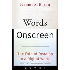 (英文圖書) Words Onscreen: The Fate of Reading in a Digital World 平裝版, OUP Us, 英文
