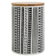 now DESIGNS 圖騰印花調味料收納罐, L, 1個