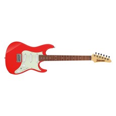 Ibanez AZES31 Tomo Fujita設計款電吉他, 朱紅