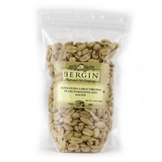 BERGIN Fruit and Nut Company 袋裝花生, 1個, 454克