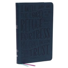 (英文圖書) Kjv Thinline Youth Edition Bible Verse Art Cover Collection Leathersoft Teal Red Letter ... Imitation Leather, Thomas Nelson, 英文, 仿皮