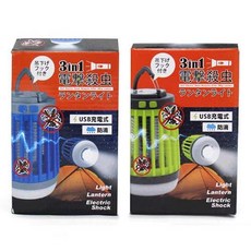3in1 USB照明捕蚊燈, 綠