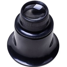 20倍放大鏡 單眼放大鏡 20X 放大鏡 修錶工具 珠寶鑑定 目鏡 寸鏡, 1箱/盒