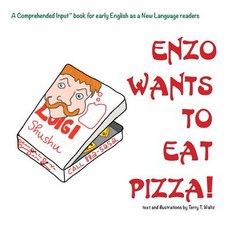 (英文圖書) Enzo Wants to Eat Pizza 平裝版, Squid for Brains, 英文